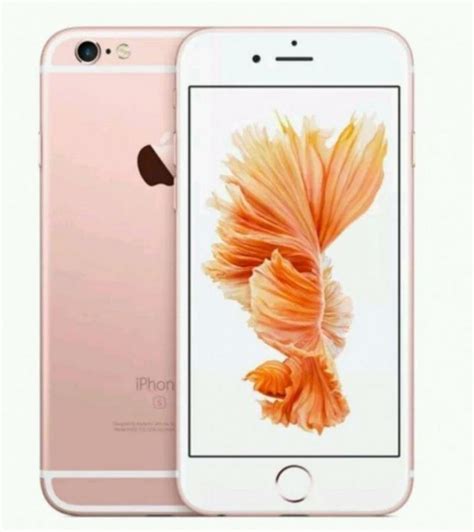 Apple Iphone 6s Plus A1687 4g Phone 128gb Rose Gold Gsm Unlocked