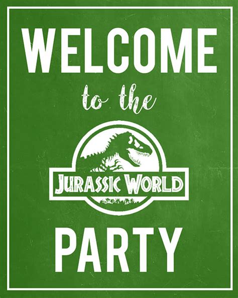 Welcome To Jurassic World Sign Image Search Results Jurassic Park Party Jurassic World