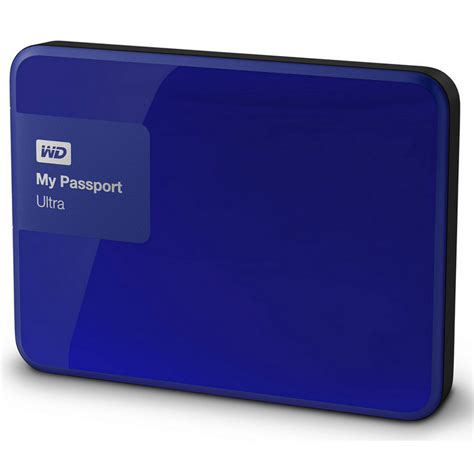 Wd My Passport Ultra 2tb Noble Blue Refurbished Pccomponentes