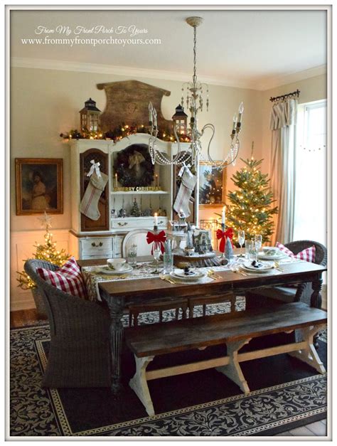 From My Front Porch To Yours Farmhouse Christmas Dining Room