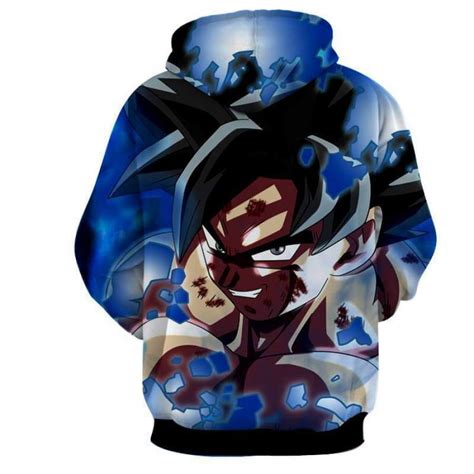 Dragon Ball Super Z Hoodie Goku Ultra Instinct Hoodie Jacket T Shirt