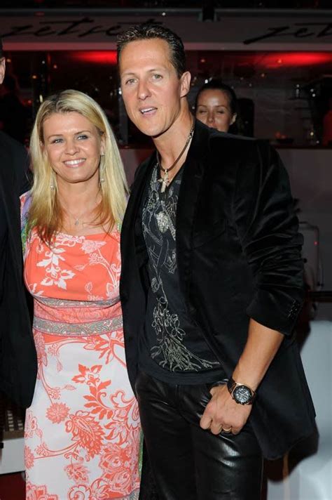 michael shumacher in hospital profile of the sportsman s wife corinna schumacher and their