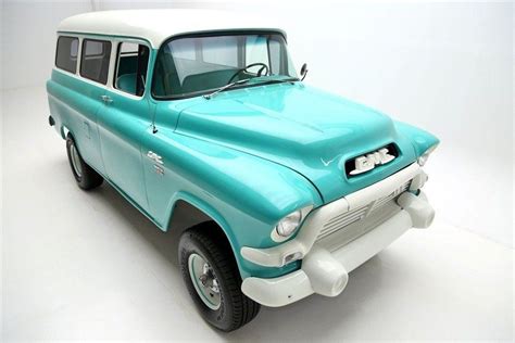 1957 Gmc Suburban Napco 4 Wheel Drive For Sale