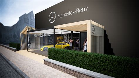 Mercedes Benz Amg Summer Pop Up Store Knokke On Behance