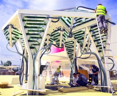 Urban Algae Canopy Inhabitat Green Design Innovation Architecture