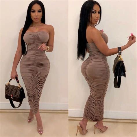 According to a screenshot captured from fashion nova model yodit yemane's instagram account, photo shoot images of the site's mugler knockoff were dated february 14, four days before kim wore the gown in. Kim Kardashian Fashion Nova Brown Fold Slink Scrunchy ...