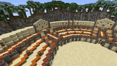 Pvp Arena Schematic Minecraft Map