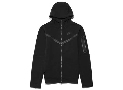 Nike Tech Fleece Full Zip Hoodie Black