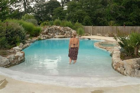 Stunning Backyard Beach Pool Design Ideas Swimming Pool Landscaping