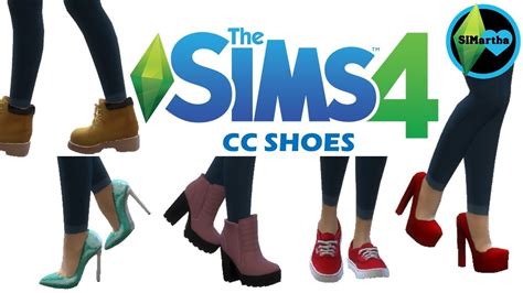 Cc Shoes Sims 4 Various Shoes