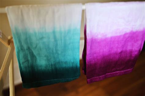 Double Dip Dyed Napkin Set A Beautiful Mess