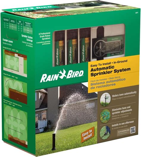 Rain Bird 32eti Kit De Sistema De Rociadores Automático Fácil De