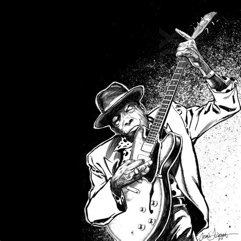 Blues Musicians Illustrations Page 1