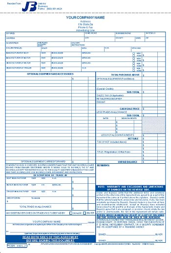 Form 1902 Marine Purchase Agreement 2 Motor Version Jb Forms