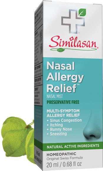 alivio de la alergia nasal similasan usa