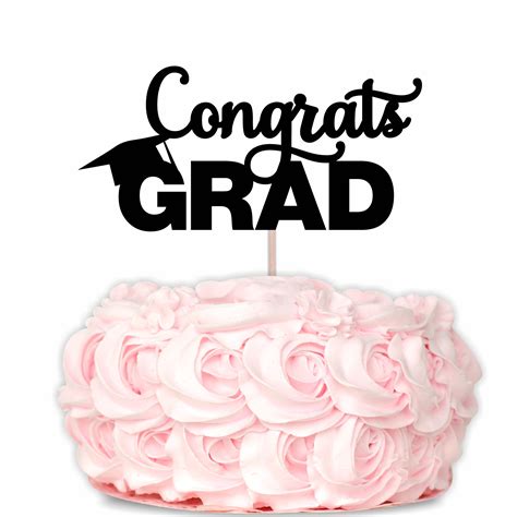 Congrats Grad Bakell Graduation Cake Topper Home And Hobby Decorating