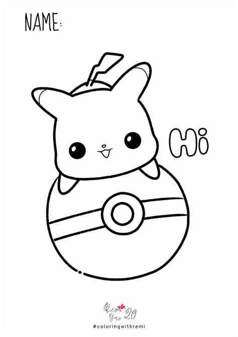 You can find the bulbasaur, charmander, togepi, squirtle, meowth and many other pokémon on our website. Pikachu Coloring Page - Ko-fi ️ Where creators get ...
