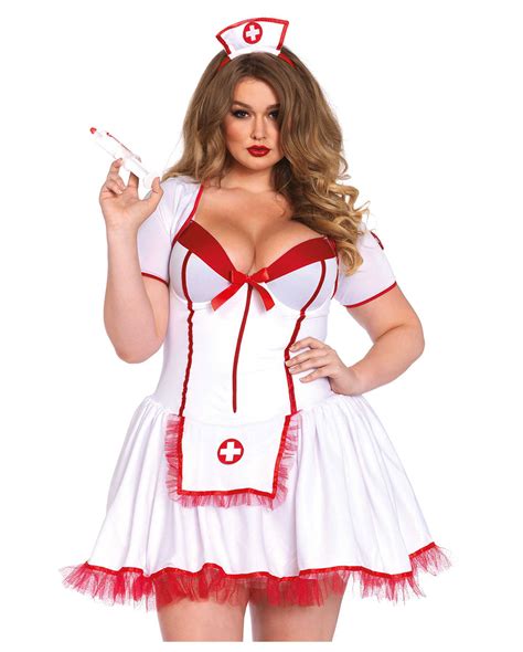 Sexy Nurse Plus Size Costume For Carnival Horror Shop Com