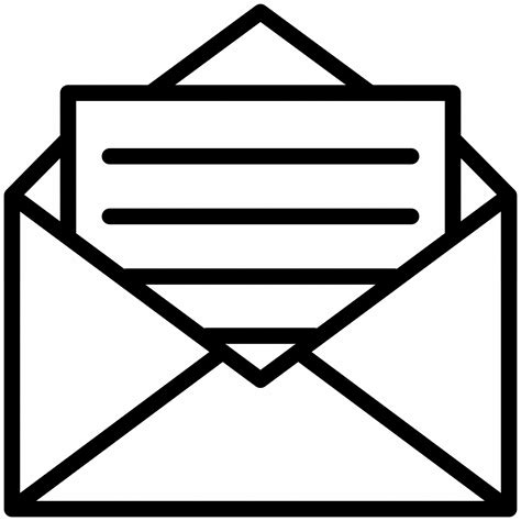 Email Mail Open Icon Icon Download On Iconfinder