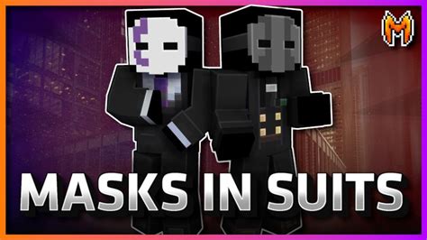 Masks In Suits By Metallurgy Blockworks Minecraft Skin Pack