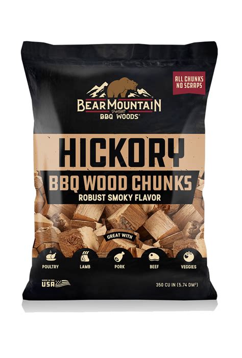 Bbq Wood Chunks Bear Mountain Bbq