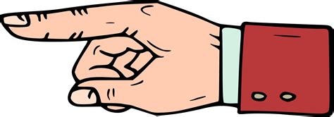 Pointing Clipart Finger Sign Pointing Finger Sign Transparent Free For
