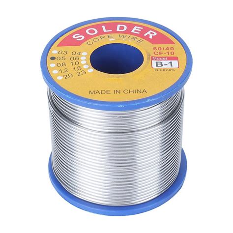 6040 1mm 35oz Tin Lead Rosin Core Flux Solder Wire For Electrical