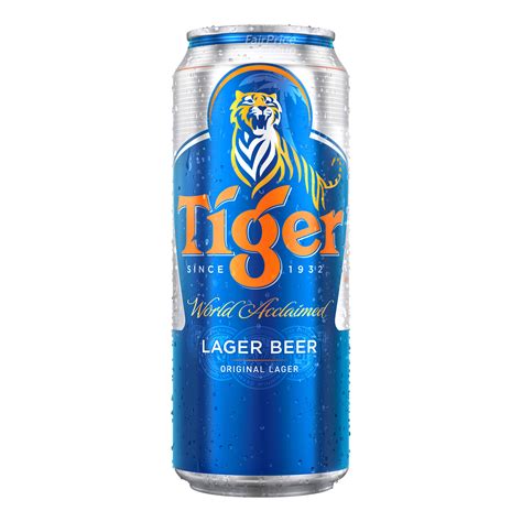 Tiger Lager Beer Can Ntuc Fairprice