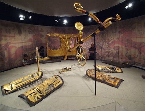 Chariot And Shields King Tut Exhibit Leon Reed Flickr