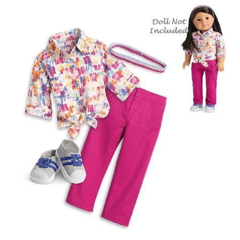 American Girl Truly Me Cool Colors Outfit For 18 Dolls Doll Not