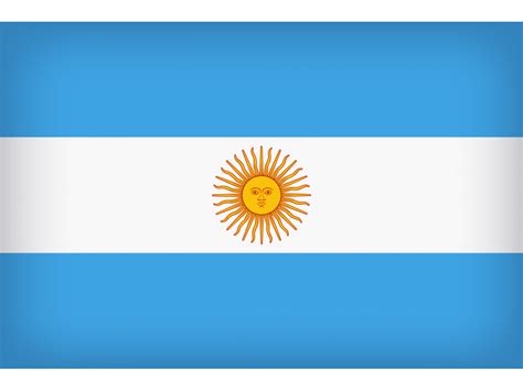 Argentina Large Flag Png Transparent Image