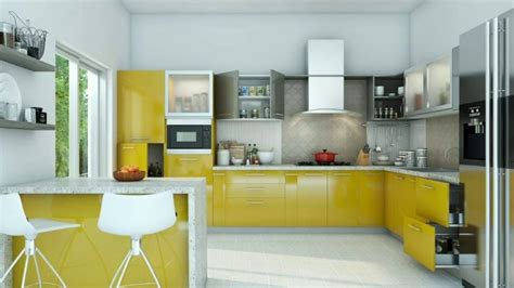 Modular Kitchen At Lowest Price In Great Look Youtube