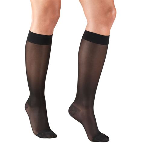 Truform Ladies Sheer Knee High Compression Stockings 20 30mmhg Closed Toe 0263 Canada