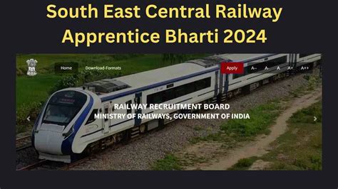 South East Central Railway Apprentice Bharti 2024 रेलवे में अपरेंटिस