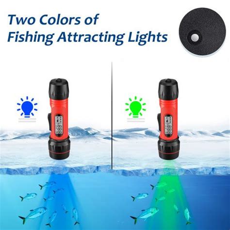 Handheld Sonar Depth Finder Portable Ice Fishing Detector With