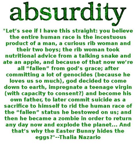 absurdity atheism pinterest christianity atheism and agree with