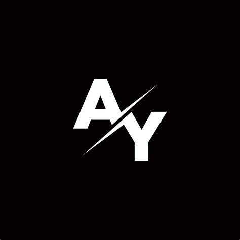 Ay Logo Letter Monogram Slash With Modern Logo Designs Template 2840010