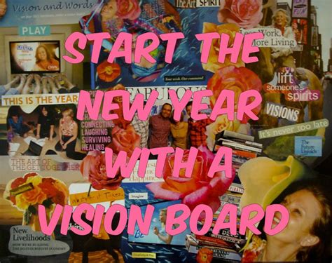 Start The New Year With A Vision Board