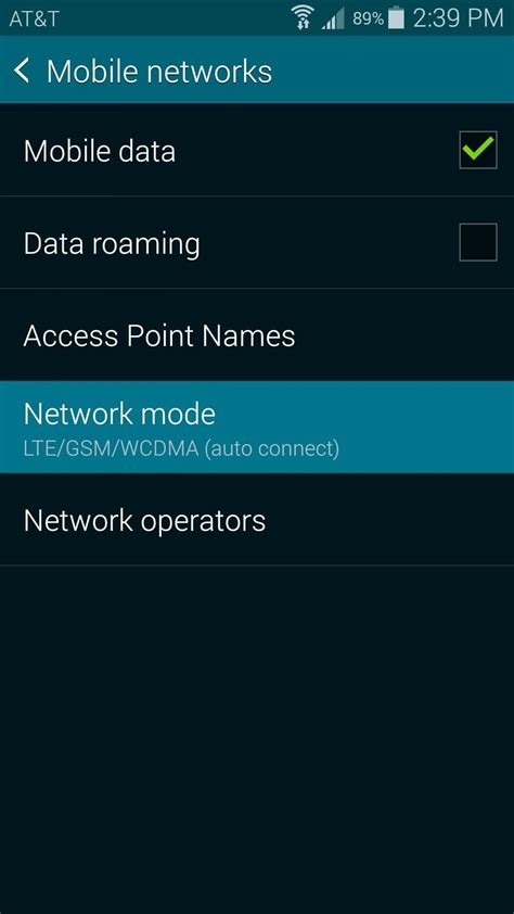How To Force An Lte Only Connection On Your Samsung Galaxy S5 Samsung