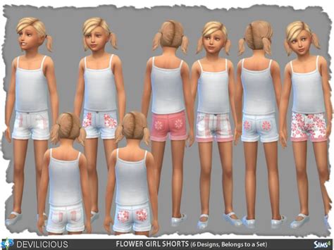Flower Girl Set 6 Items The Sims 4 Catalog