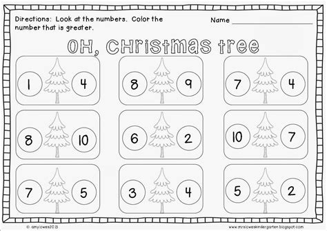 Christmas Activities For Kindergarten Math And Literacy No Prep