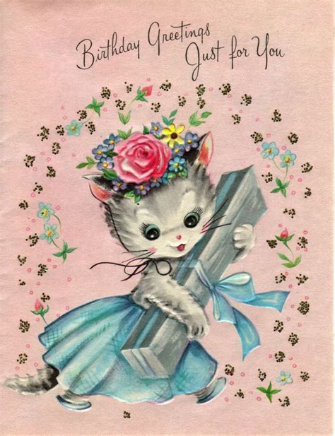 Collectible Vintage Birthday Cards For Sale Ebay