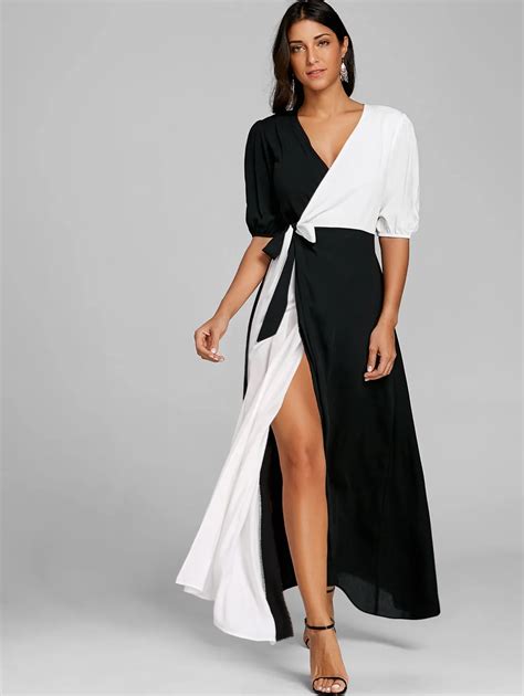 Buy Wipalo Women Summer Casual Long Dress Puff Sleeve