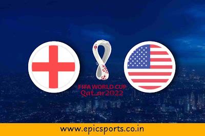 World Cup England Vs USA Match Info Preview Lineup
