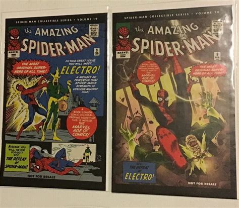 Spider Man Collectible Series 1 24 Complete Comic Books Modern Age