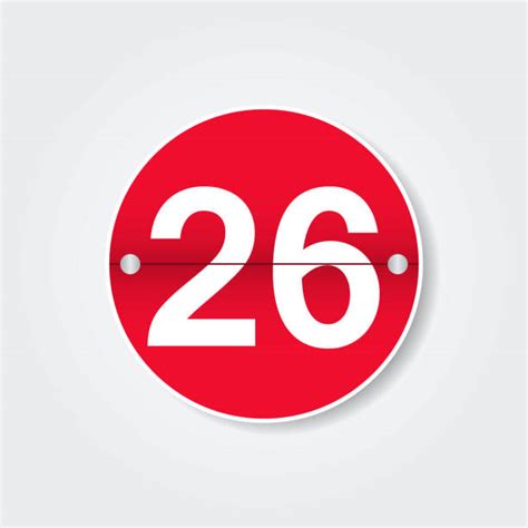 Number 26 Illustrations Royalty Free Vector Graphics And Clip Art