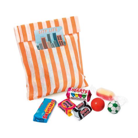 Promotional Branded Candy Bag Retro Sweets Large Branded Sweet