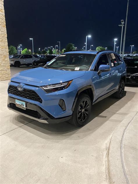 My First Car Rav4 Hybrid Se In Cavalry Blue Rrav4club