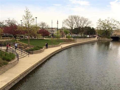 Riverwalk Park In Naperville Illinois Is A Must See