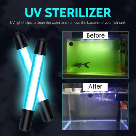 Cw Aquarium Aquariums Lighting Lamp Uv Germicidal Sterilization